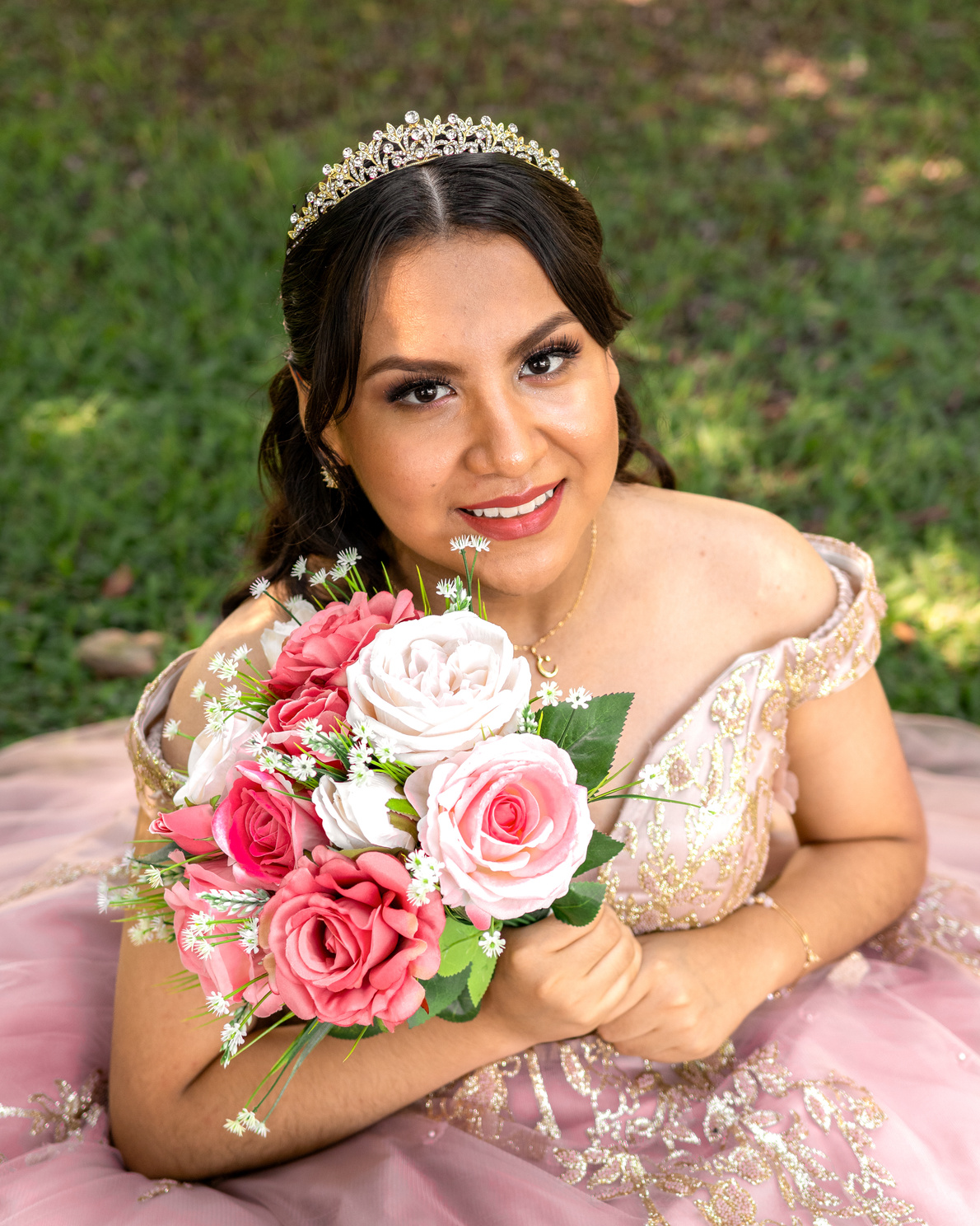 Quinceañera photoshoot