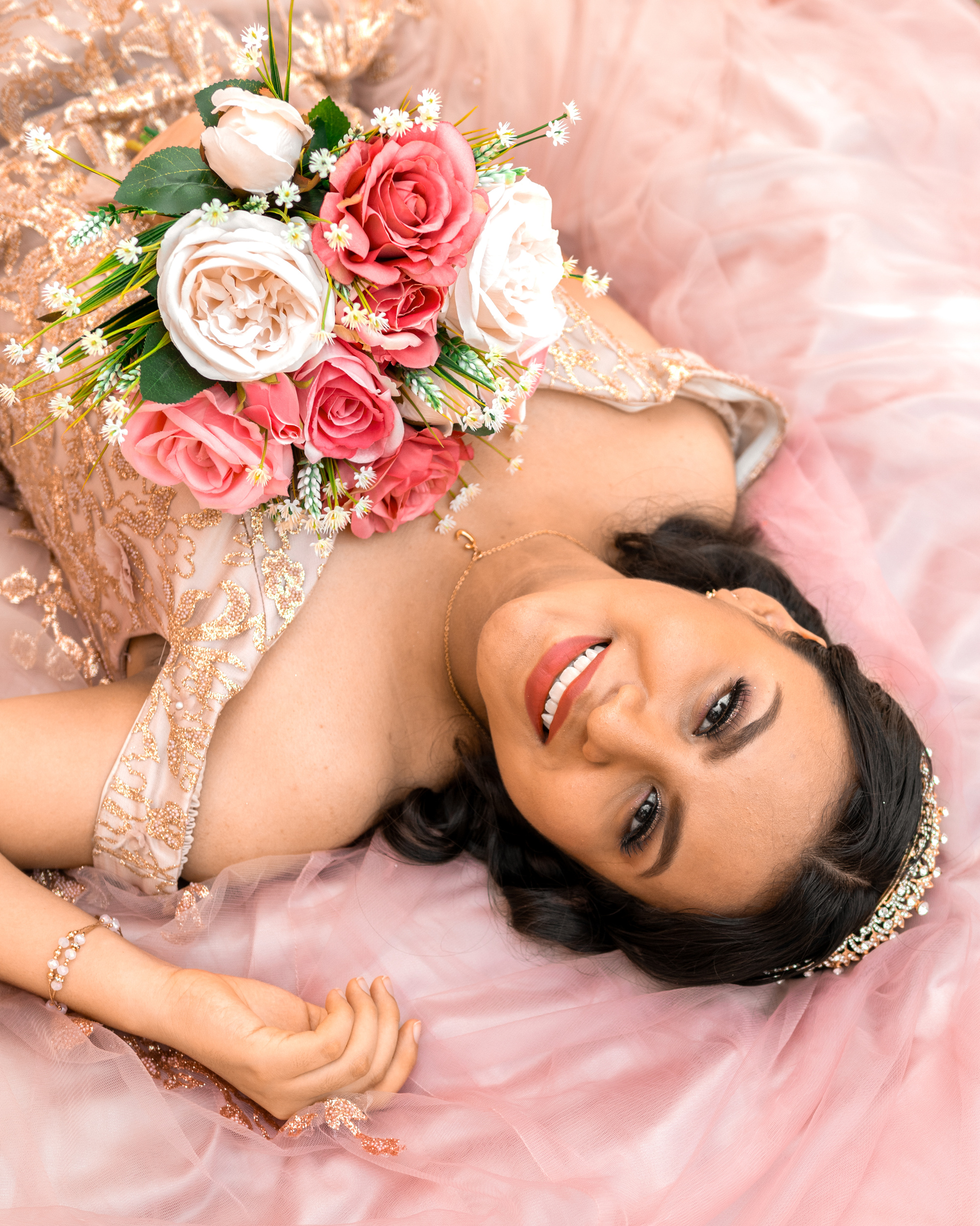 Quinceañera photoshoot